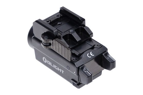 Olight Baldr S 800 Lumen Tactical Flashlight with Green Laser is a rail mounted weapon light.